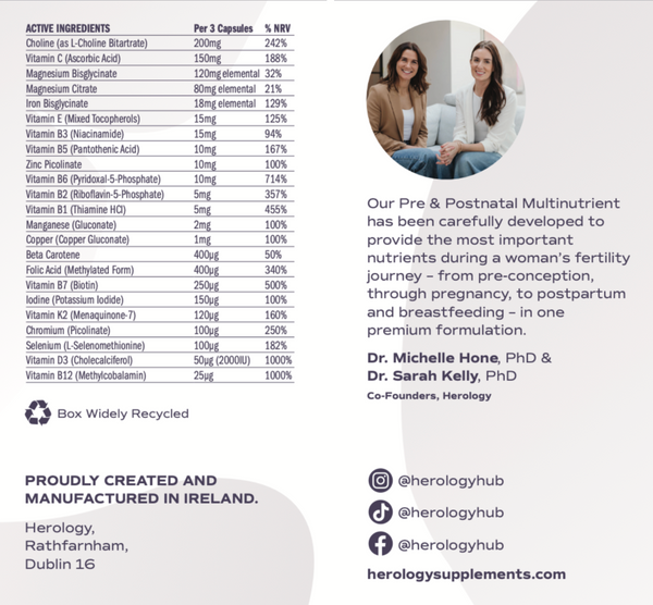 Pre & Postnatal Multinutrient